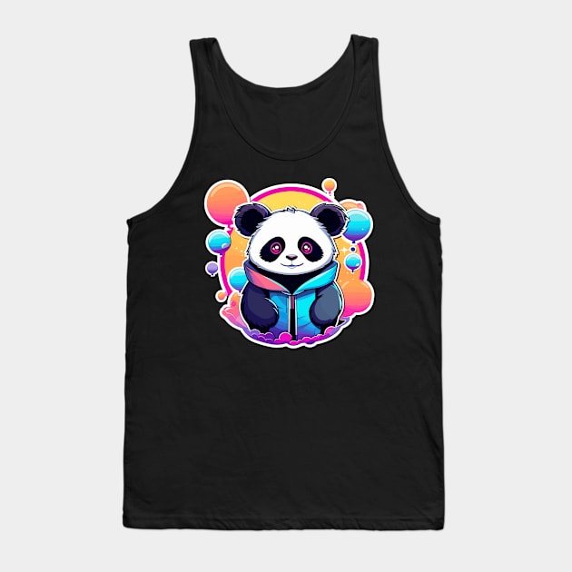 Panda Illustration Tank Top by FluffigerSchuh